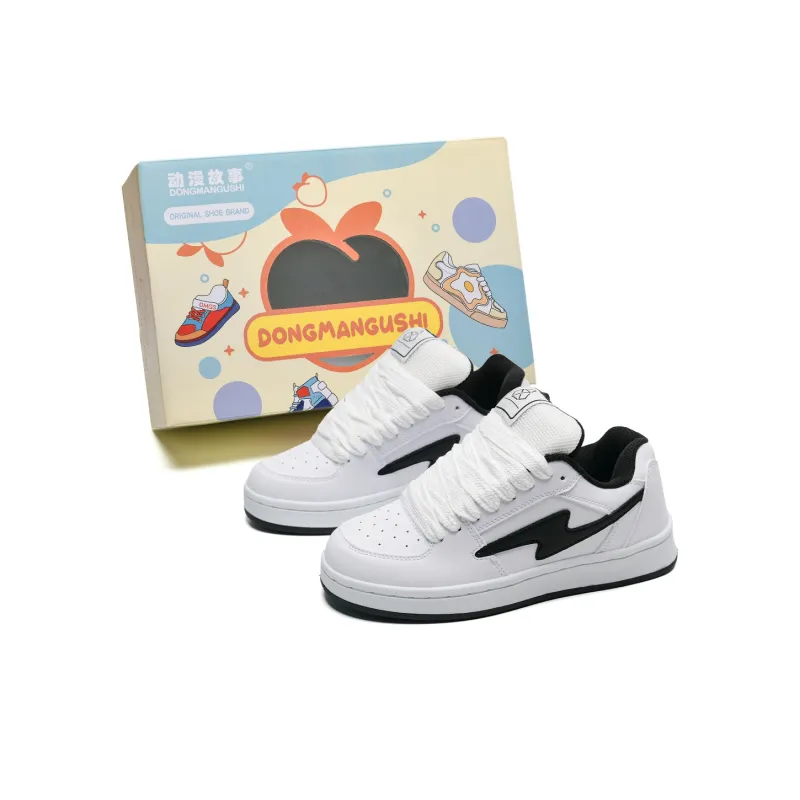 Anime Story Slip Resistant, Abrasion Resistant, Lightweight, Breathable Low Top Skateboard Shoes Unisex-68