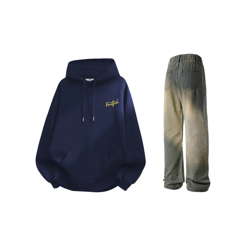 FASTFISH Sweatshirt Sets Unisex-10