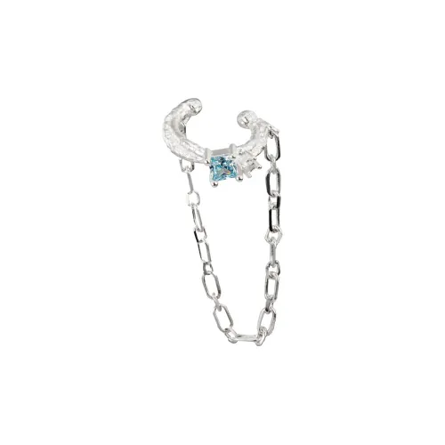 NIANNIANXI S925 Silver Clip On Earrings Unisex