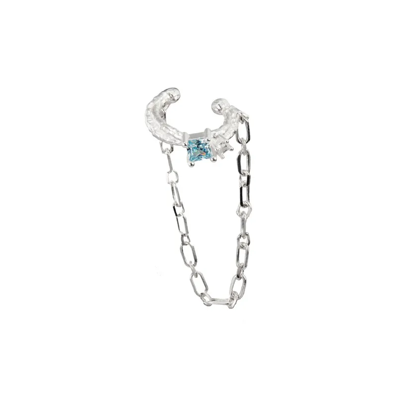 NIANNIANXI S925 Silver Clip On Earrings Unisex-0