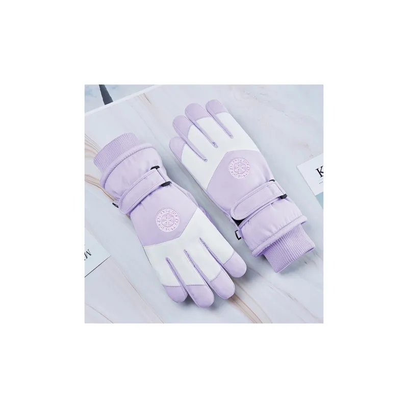 Yamaichi Maru High Density Windproof Fabric+Slip Resistant PU Lining With Polar Fleece Gloves Unisex-3
