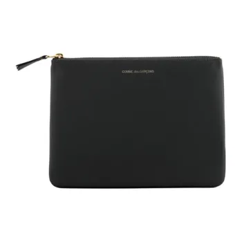 CDG Leather Wallet Regular Unisex Black