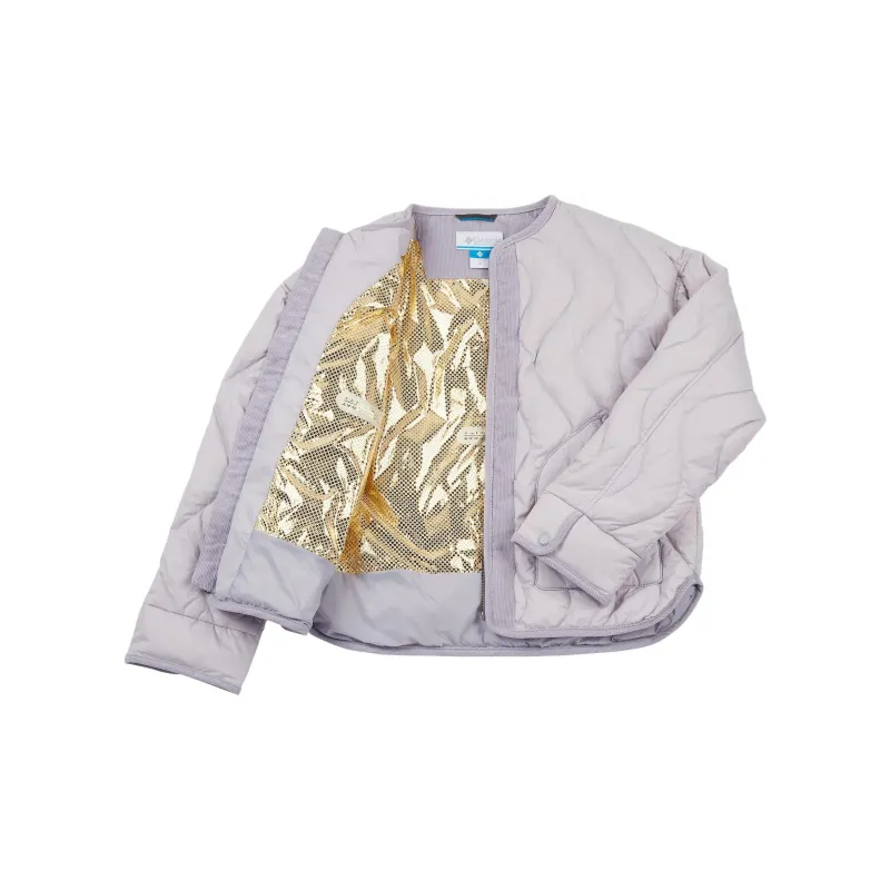 Columbia Down Jacket Women's Light Purple-2
