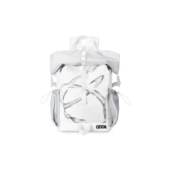 COEXISTENCE Polyester Water Repellent Commute Mountaineering Backpack Regular Unisex White