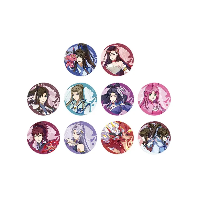 TENGXUNSHIPINCAOCHANGDI Eternal In A Moment Starry Sky Daoji Zong Collection Badges-2