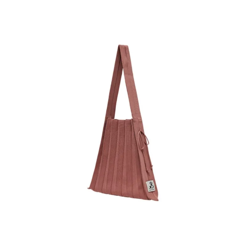 JOSEPH&STACEY Recycled Polyester One Shoulder Handbags Medium Size Women's Sunset Pink-1
