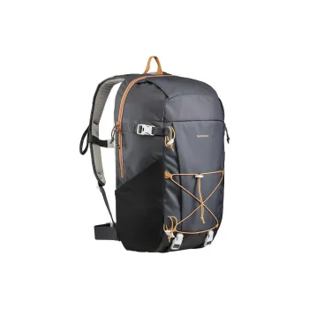 DECATHLON Polyethyl Terephthalate Backpack Regular Unisex Black
