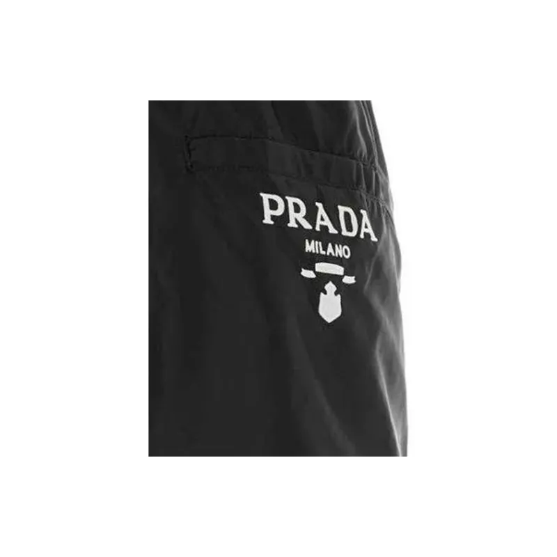 PRADA Casual Shorts Men's Black-6