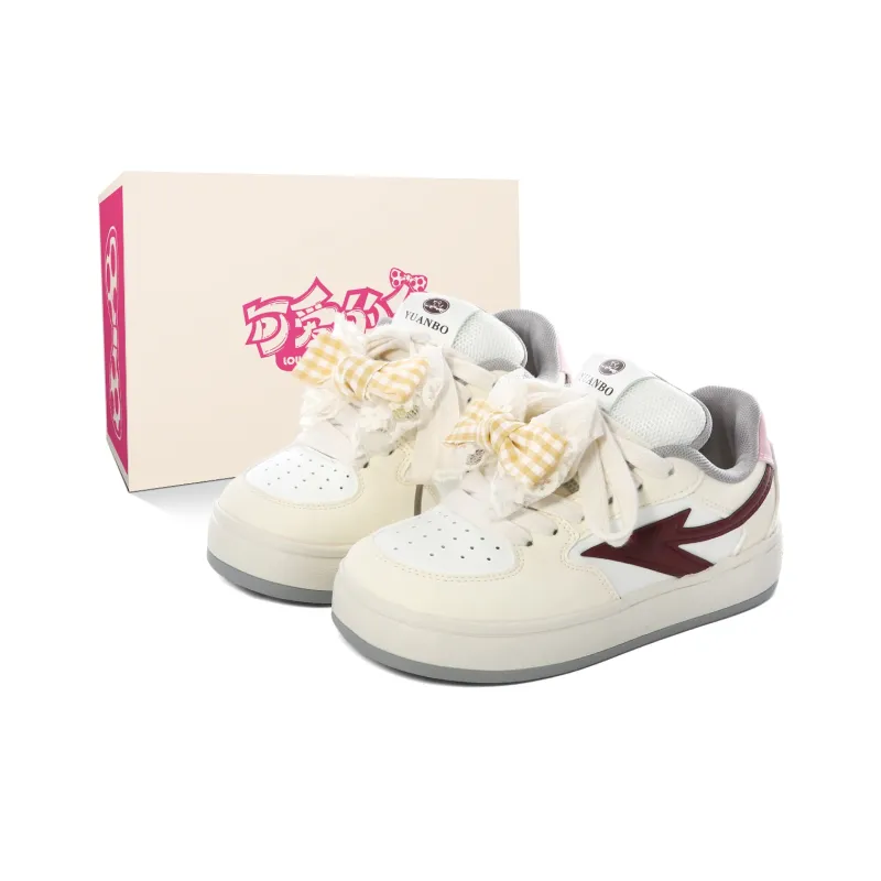 Lovely You Wear-resistant And Lightweight Low-Top Skateboard Shoes Women's-30
