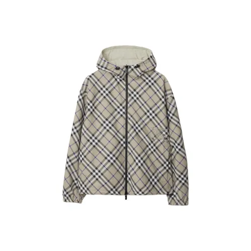 Burberry Equestrian Knight Burberry Check Hooded