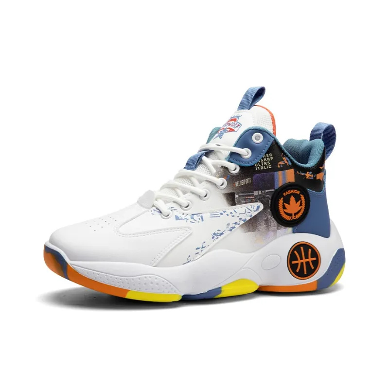 MUSHILANDI Cushioning, Slip Resistant, Abrasion Resistant, Rebound Mid Top Basketball Shoes Unisex-7