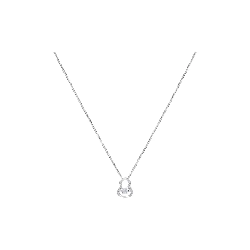 MISS XIA JWY Copper Silver Plated Necklaces Women's-0