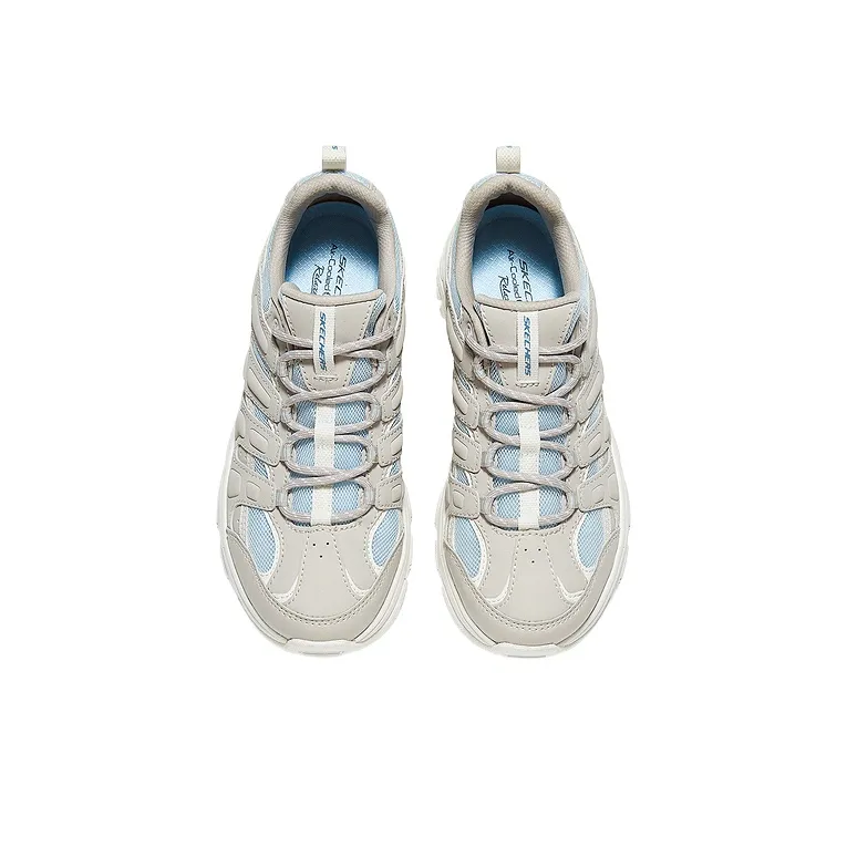 Skechers OUTDOOR Cushioning Low Top Outdoor Shoes Women's Gray Blue-2