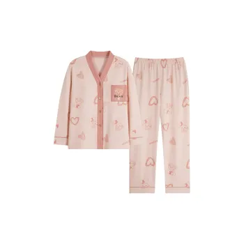 Maultiay Pajama Set Women's Pink