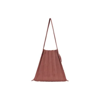 JOSEPH&STACEY Recycled Polyester One Shoulder Handbags Medium Size Women's Sunset Pink