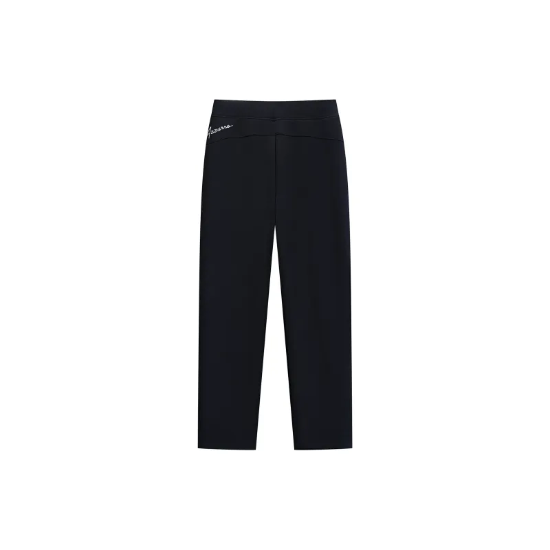 Kappa Knitted Sports Pants Women's Black 990-1