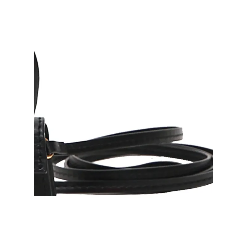 Jacquemus Leather Crossbody Coin Purse, Shoulder Bag Mini Women's Black-4