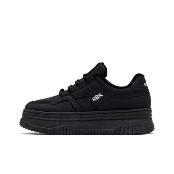 RENBEN Warm Lightweight Height Increasing Low Top Skateboard Shoes Women's Black