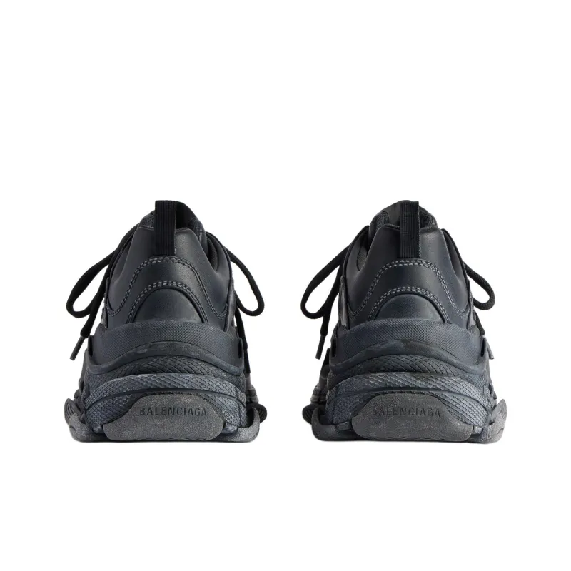 Balenciaga Triple S Sporty Lace Up Sneakers-5