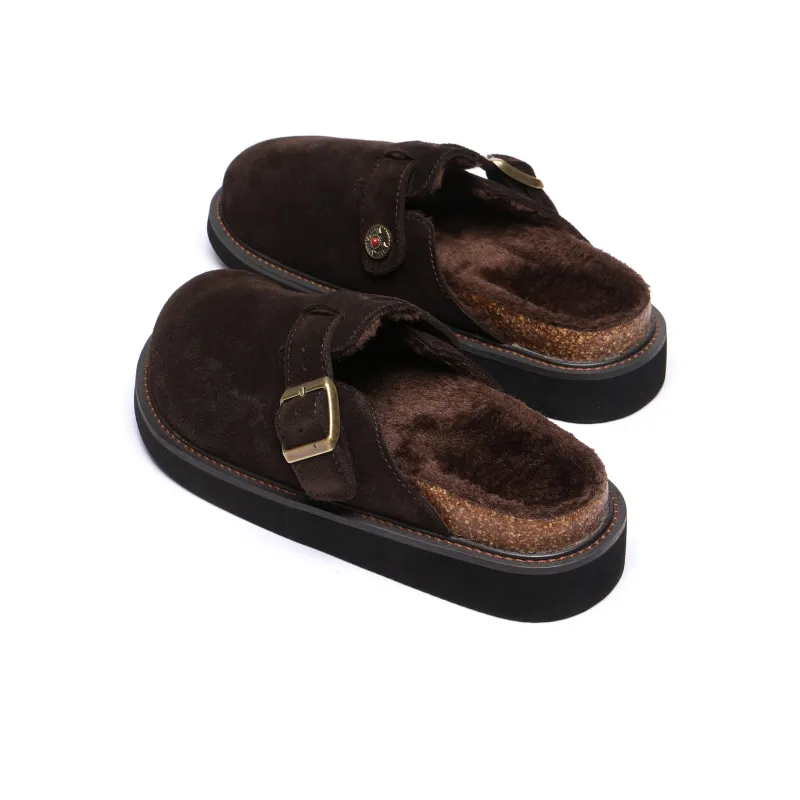JOY BY YE3NJOY x UNNAMED FORCES Wrap toe Slippers Unisex Umber-2