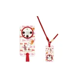 (Antique White) Red Long Lanyard-Big Smile Girl