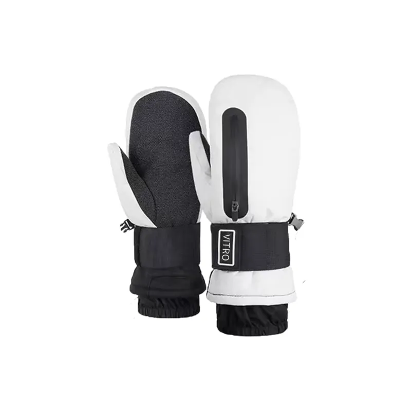 Vitro Ski Gloves Insulated For Cold Weather Outdoor Fingerless Gloves-1