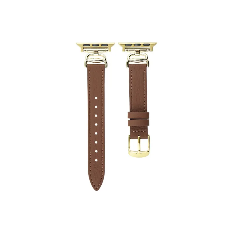 CHRROTA Watch Band Apple Compatibility Leather-3