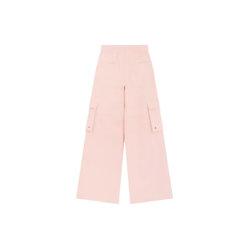 WE11DONE FW24 Knitted Sweatpants Women's Pink-1