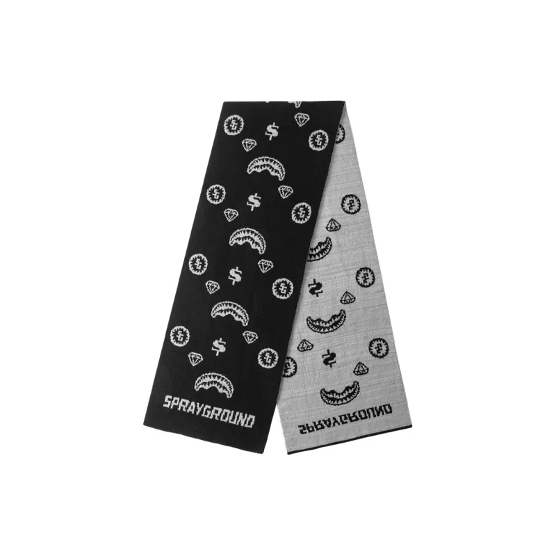 SPRAYGROUND Polyester Knit Scarves Unisex-1