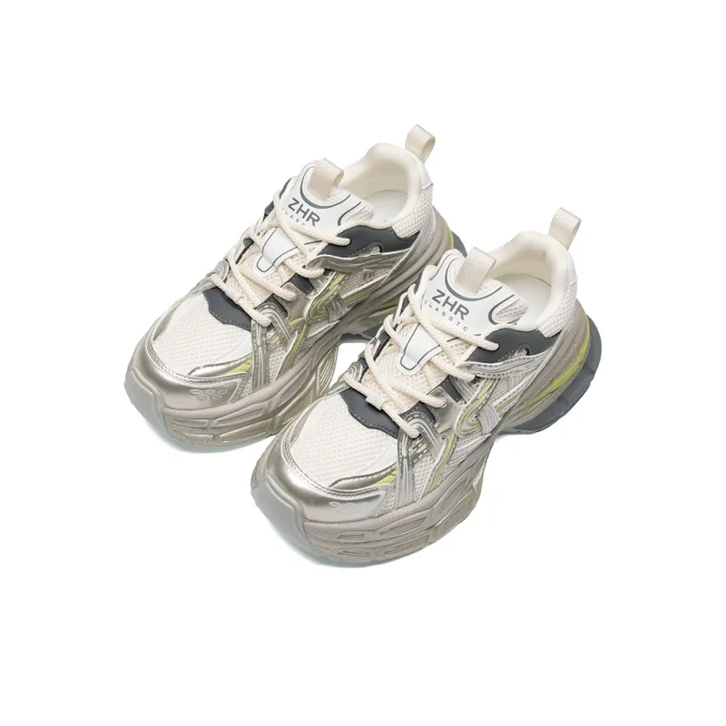 ZHR Cushioning, Wear Resistant Low Top Chunky Sneakers Women's-1