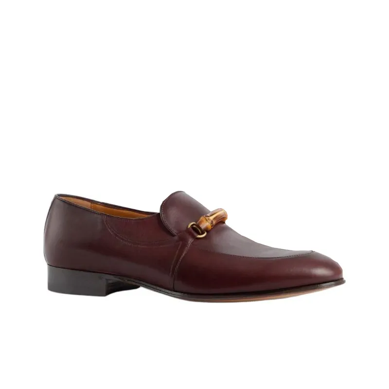 GUCCI Loafers Men Burgundy-1