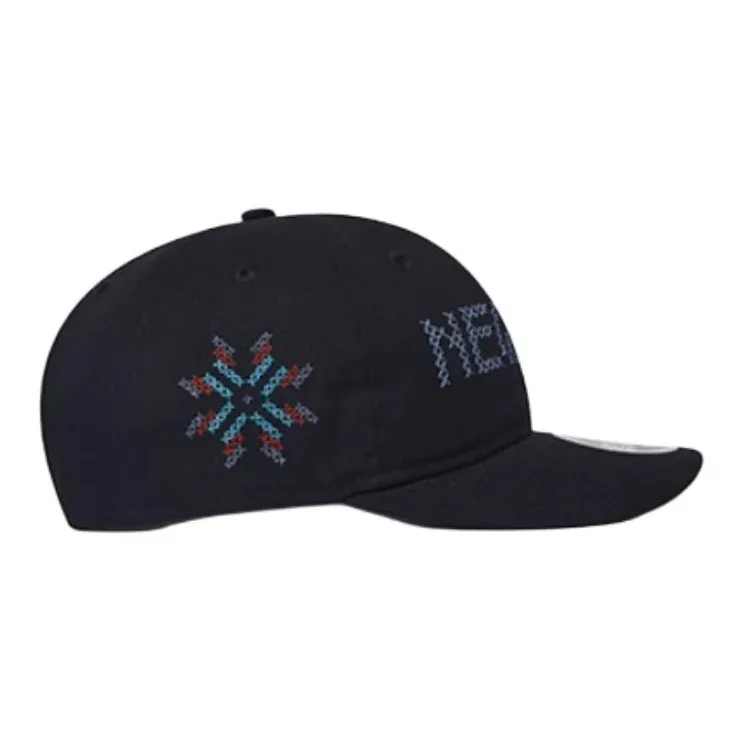 New Era Cotton Baseball Caps Unisex Black-1