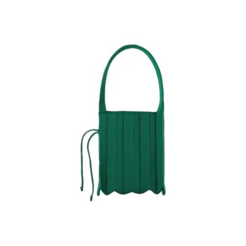 JOSEPH&STACEY Recycled Polyester Handbag Small Size Women's Green