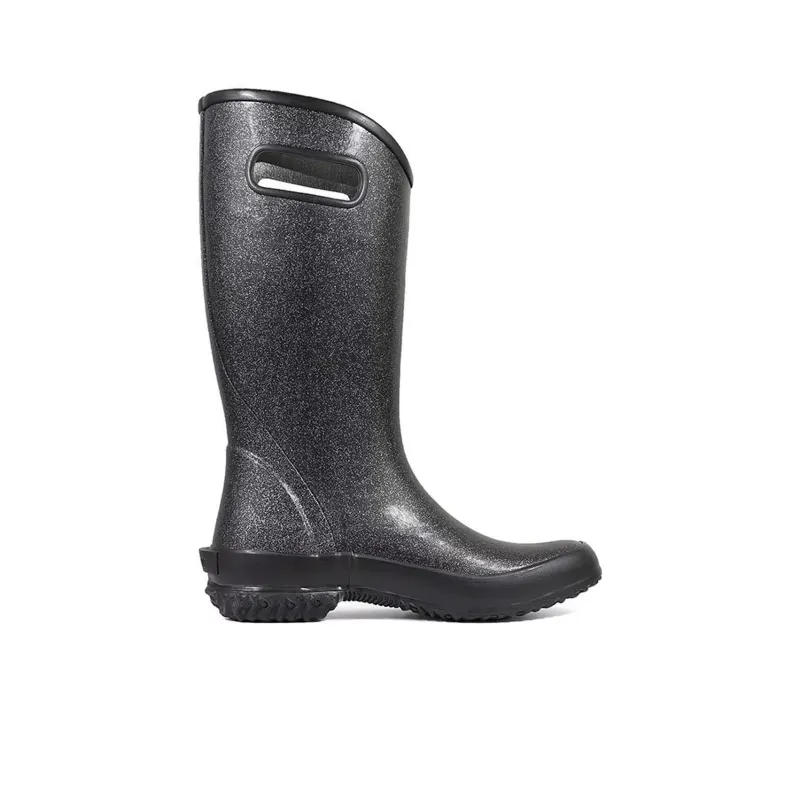 BOGS Wear-Resistant Slip-Resistant Rain Boots Women's Black-1