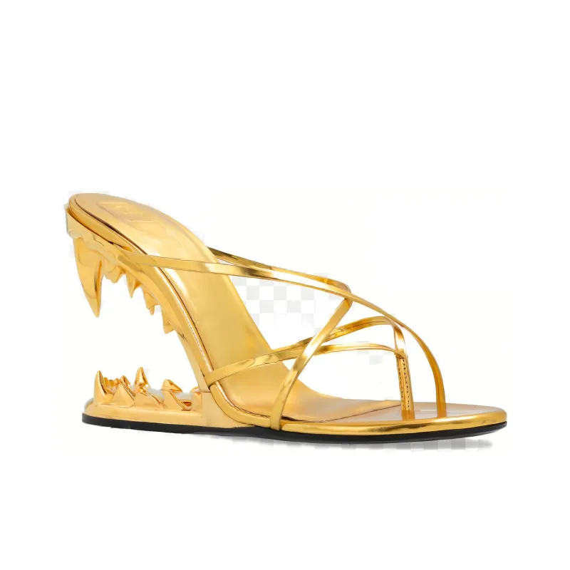 GCDS Morso 109mm Thong Sandals-2