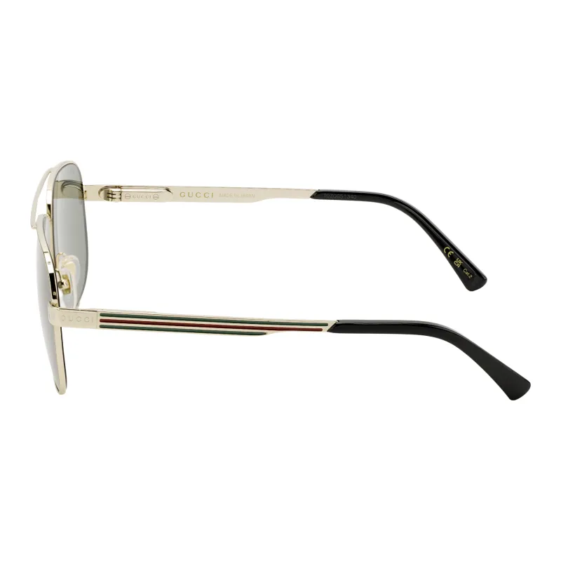 GUCCI Eyewear Pilot frame Tinted Sunglasses-2