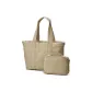Khaki+Makeup Bag