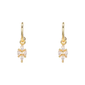 BLESSED BULLET Copper Earrings Women's