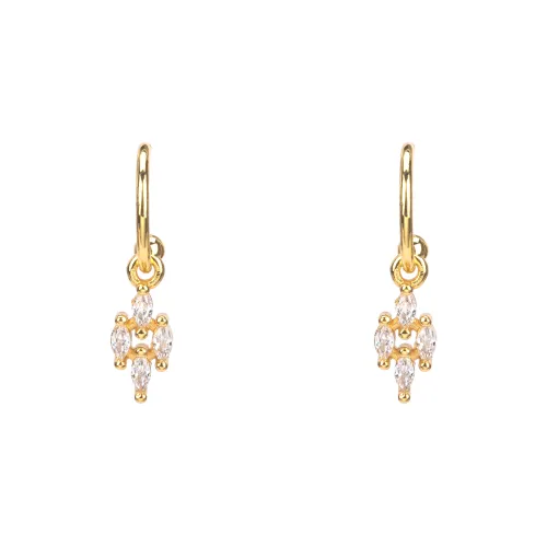 BLESSED BULLET Copper Earrings Women's