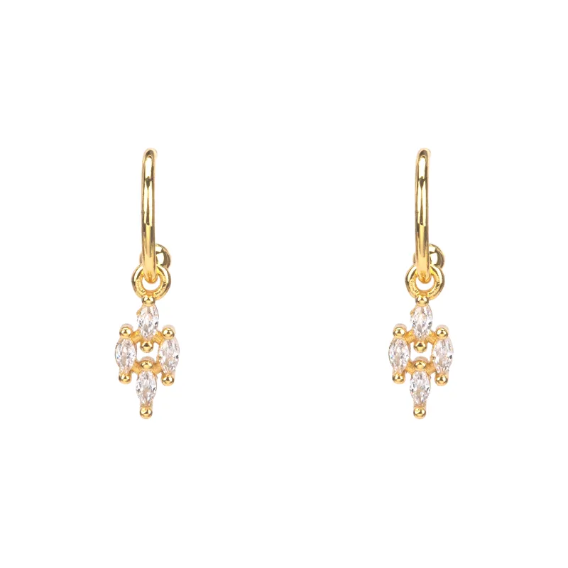 BLESSED BULLET Copper Earrings Women's-0