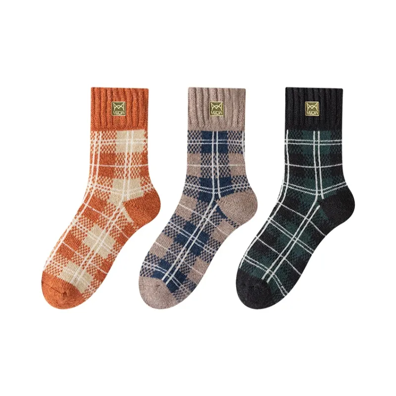 MIIOW Mid Calf Socks Unisex 3 Pack-35