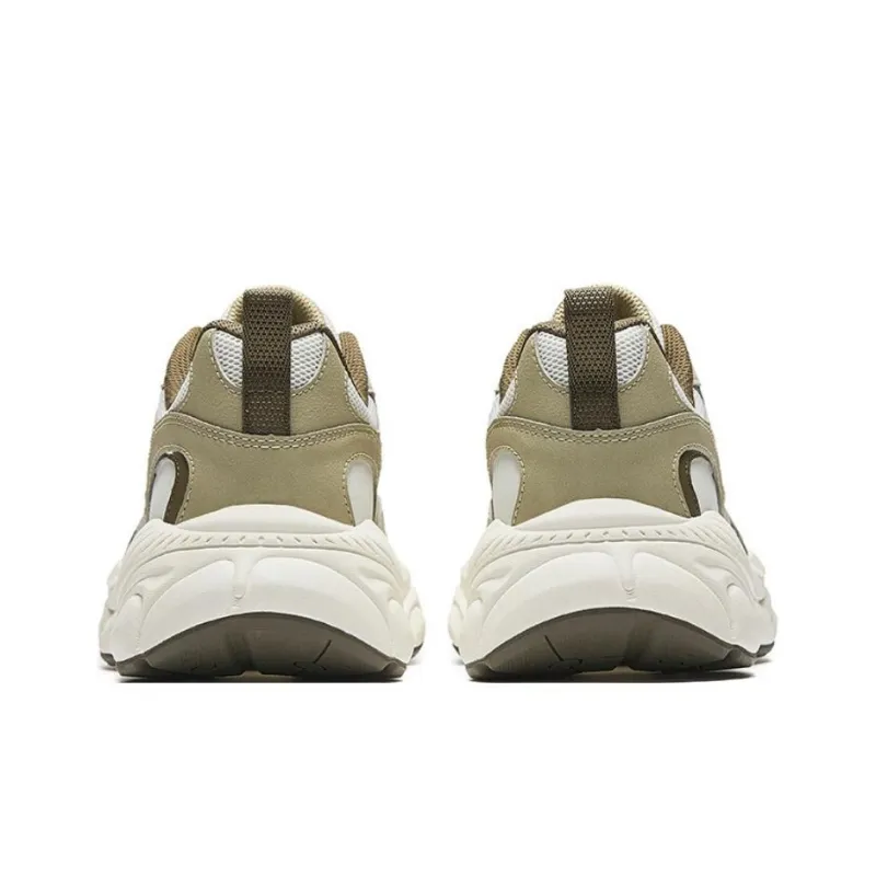 Anta Little Millennium Wear Resistant Slip Resistant Low Top Casual Shoes Men's Green Gray-3
