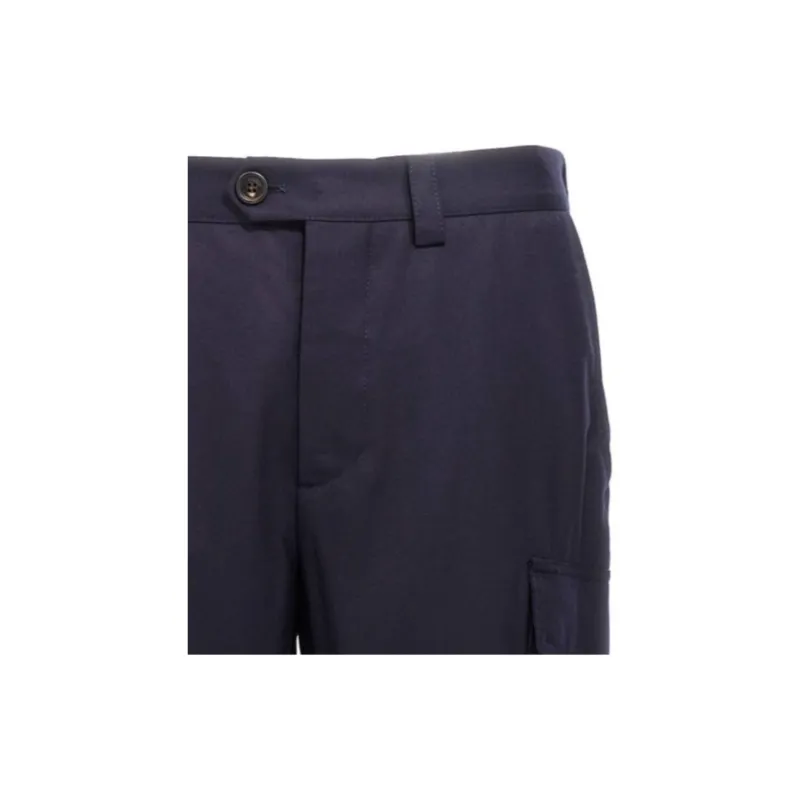 Brunello Cucinelli FW22 Casual Pants Men's Blue-5