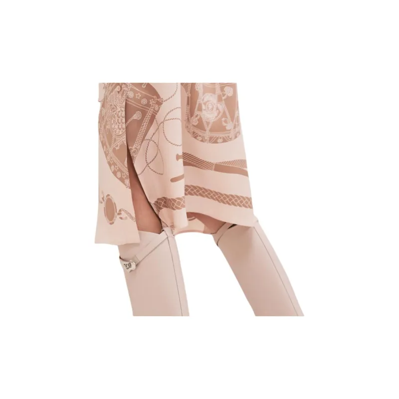 HERMES Long-Sleeved Dresses Women's Multicolor-5