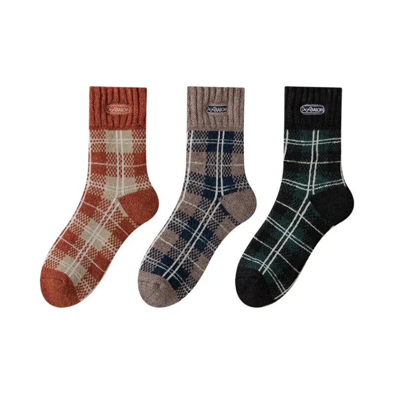 MIIOW Mid Calf Socks Unisex 3 Pack-15