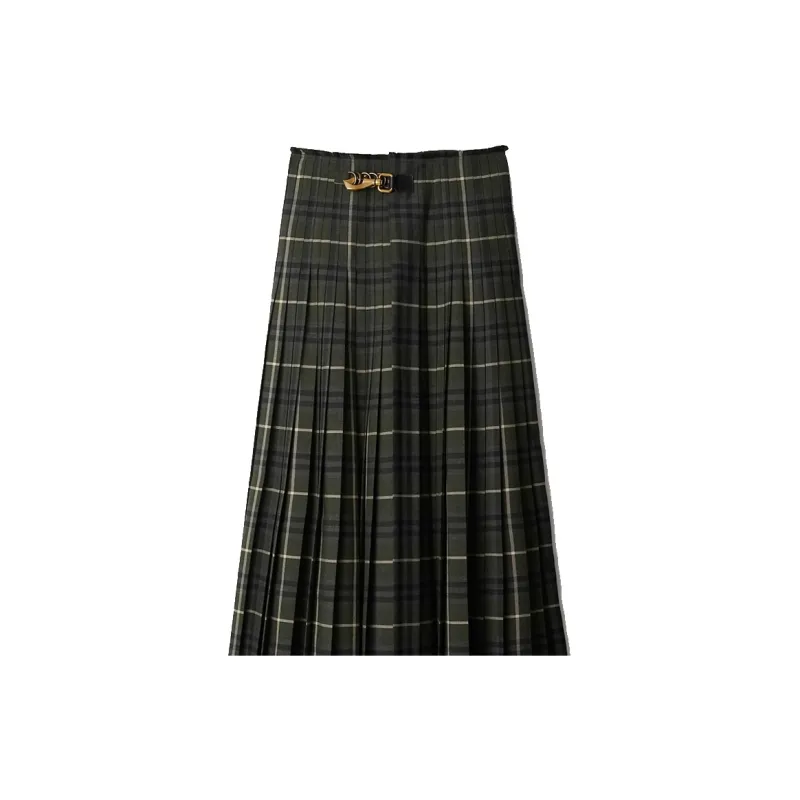 Burberry Cf Knitted Long Skirt 'Marsh'-3