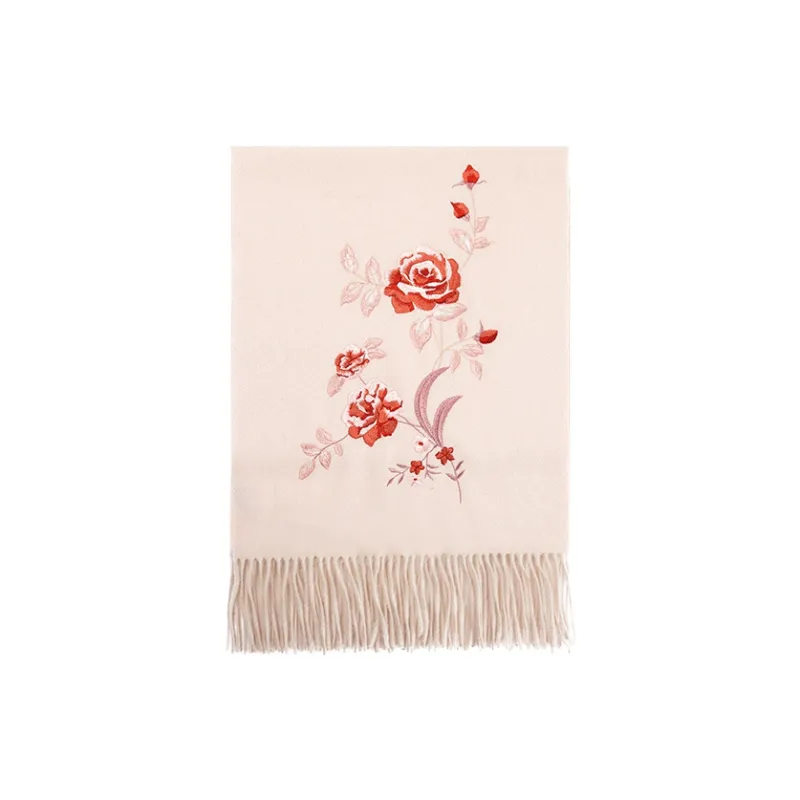 Fancet Studios Sheep Wool Knit Scarves Women's-9