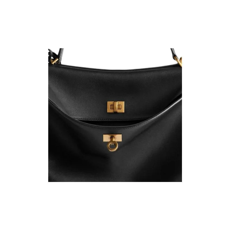 Balenciaga Women's Rodeo Medium Handbag In Black-4
