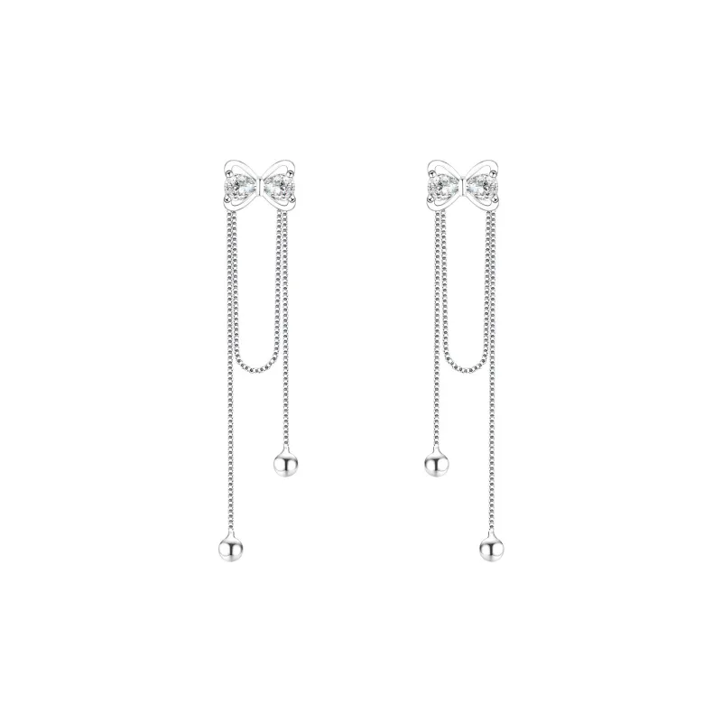 LIANDUO S925 Silver Earrings Women's-0