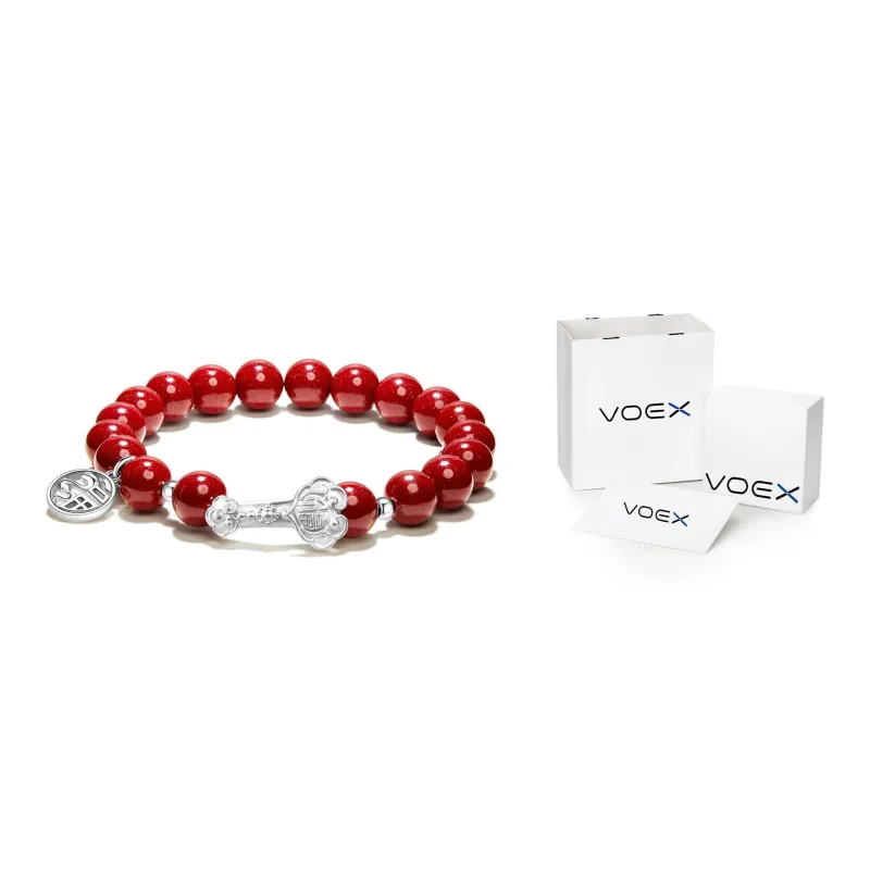 VOEX Cinnabar Jade Bracelets Unisex-4